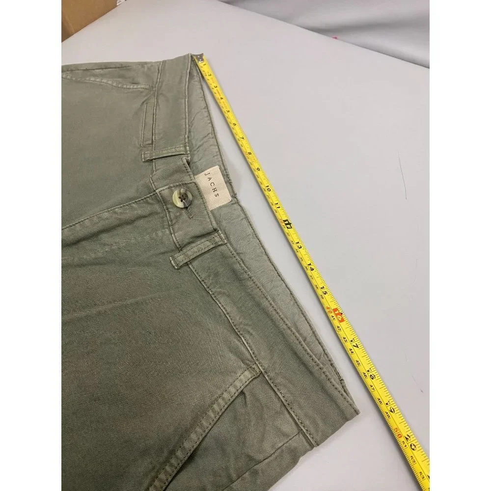 JACHS Mens Cargo Pants size‎ 40x30 Green Cotton Blend utility Y2K 90s Streetwear